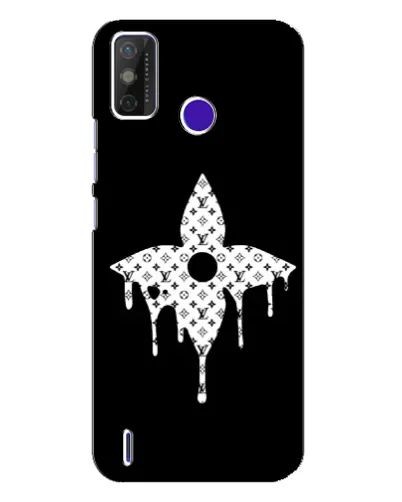 Чохол для TECNO Spark Power 2 (LC8) з картинкою «Квіткова монограма»