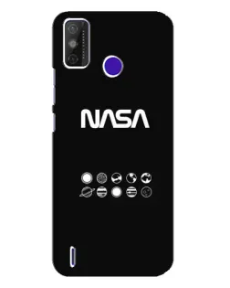 Чохол для TECNO Spark Power 2 (LC8) з картинкою «NASA — технічний принт»
