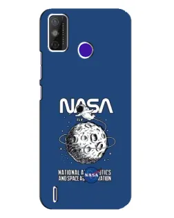 Чохол для TECNO Spark Power 2 (LC8) з картинкою «NASA — місячна місія»