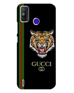 Чехол для TECNO Spark Power 2 (LC8) с картинкой «Тигр Gucci»