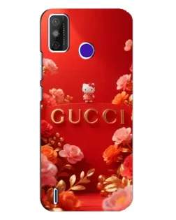 Чехол для TECNO Spark Power 2 (LC8) с картинкой «Gucci — золотой сад»