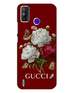Чехол для TECNO Spark Power 2 (LC8) с картинкой «Gucci —  сад»