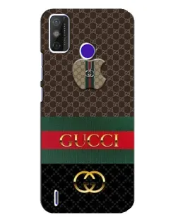 Чехол для TECNO Spark Power 2 (LC8) с картинкой «Gucci — брендированный десерт»