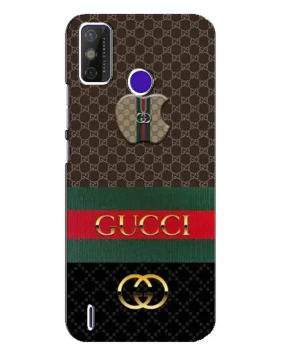 Чехол для TECNO Spark Power 2 (LC8) с картинкой «Gucci — брендированный десерт»