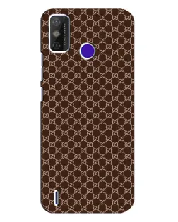 Чохол для TECNO Spark Power 2 (LC8) з картинкою «Gucci — шоколадна сітка»