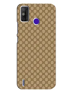 Чохол для TECNO Spark Power 2 (LC8) з картинкою «Gucci — класичний беж»