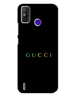Чохол для TECNO Spark Power 2 (LC8) з картинкою «Gucci — неоновий мінімалізм»