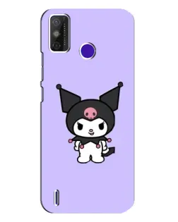 Чохол для TECNO Spark Power 2 (LC8) з картинкою «Kuromi — ніжний фіолетовий»