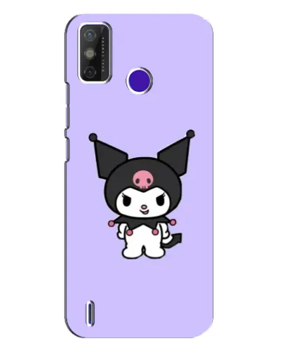 Чохол для TECNO Spark Power 2 (LC8) з картинкою «Kuromi — ніжний фіолетовий»