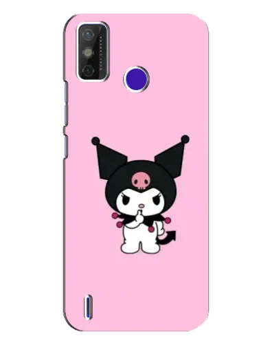 Чохол для TECNO Spark Power 2 (LC8) з картинкою «Kuromi — рожева ніжність»