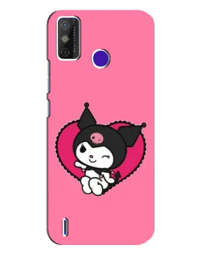 Чохол для TECNO Spark Power 2 (LC8) з картинкою «Kuromi — любов у серці»