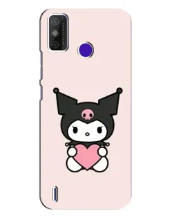 Чохол для TECNO Spark Power 2 (LC8) з картинкою «Kuromi та серце»