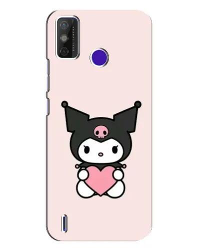 Чохол для TECNO Spark Power 2 (LC8) з картинкою «Kuromi та серце»
