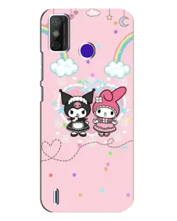Чохол для TECNO Spark Power 2 (LC8) з картинкою «My Melody та Kuromi»