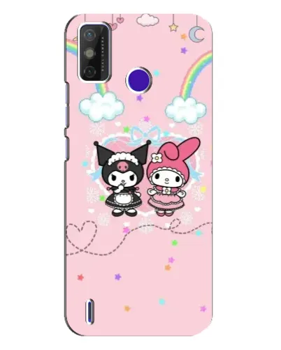 Чохол для TECNO Spark Power 2 (LC8) з картинкою «My Melody та Kuromi»
