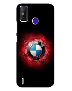 Чехол для TECNO Spark Power 2 (LC8) с картинкой «Логотип BMW — вспышка»