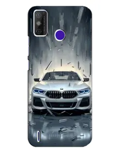 Чехол для TECNO Spark Power 2 (LC8) с картинкой «BMW в свете фар»