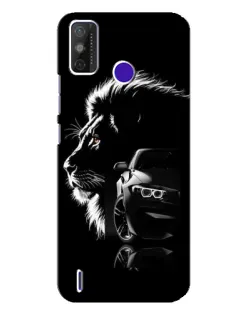 Чехол для TECNO Spark Power 2 (LC8) с картинкой «BMW и лев»