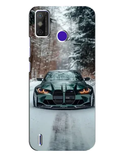 Чехол для TECNO Spark Power 2 (LC8) с картинкой «BMW в зимнем лесу» Чехол для TECNO Spark Power 2 (LC8) с картинкой «BMW в зимнем лесу»