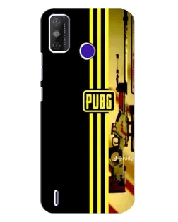Чохол для TECNO Spark Power 2 (LC8) з картинкою «PUBG — камуфляжний шолом»