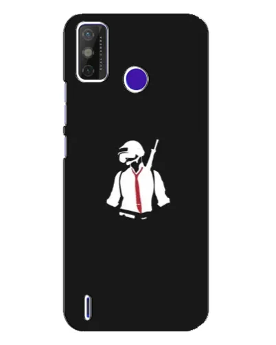 Чохол для TECNO Spark Power 2 (LC8) з картинкою «PUBG — силует воїна» Чохол для TECNO Spark Power 2 (LC8) з картинкою «PUBG — силует воїна»