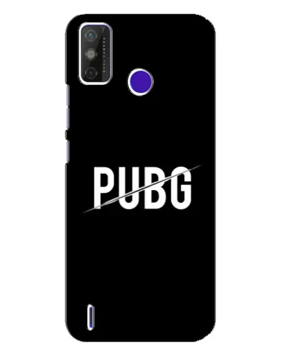 Чохол для TECNO Spark Power 2 (LC8) з картинкою «PUBG — білий логотип» Чохол для TECNO Spark Power 2 (LC8) з картинкою «PUBG — білий логотип»