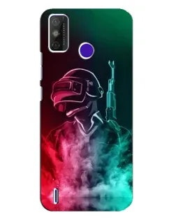 Чохол для TECNO Spark Power 2 (LC8) з картинкою «PUBG — вогняний воїн»