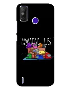 Чохол для TECNO Spark Power 2 (LC8) з картинкою «Логотип Among Us»