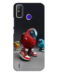 Чохол для TECNO Spark Power 2 (LC8) з картинкою «Among Us — 3D стиль»