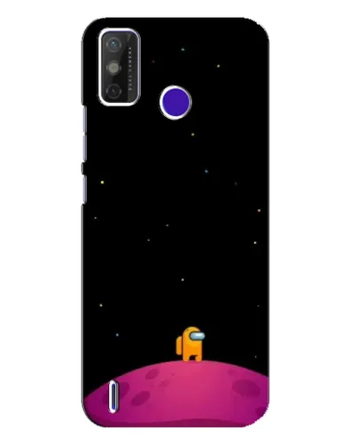 Чохол для TECNO Spark Power 2 (LC8) з картинкою «Самотній герой на планеті» Чохол для TECNO Spark Power 2 (LC8) з картинкою «Самотній герой на планеті»