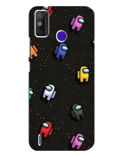 Чохол для TECNO Spark Power 2 (LC8) з картинкою «Космічний патерн Among Us» Чохол для TECNO Spark Power 2 (LC8) з картинкою «Космічний патерн Among Us»