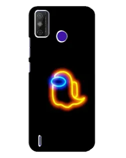 Чохол для TECNO Spark Power 2 (LC8) з картинкою «Among Us неонове сяйво»