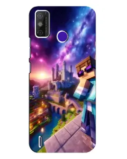 Чохол для TECNO Spark Power 2 (LC8) з картинкою «Стів та космос»