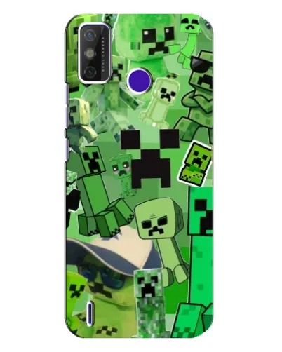 Чохол для TECNO Spark Power 2 (LC8) з картинкою «Кріпери Minecraft» Чохол для TECNO Spark Power 2 (LC8) з картинкою «Кріпери Minecraft»