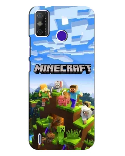 Чохол для TECNO Spark Power 2 (LC8) з картинкою «Minecraft класичний світ» Чохол для TECNO Spark Power 2 (LC8) з картинкою «Minecraft класичний світ»