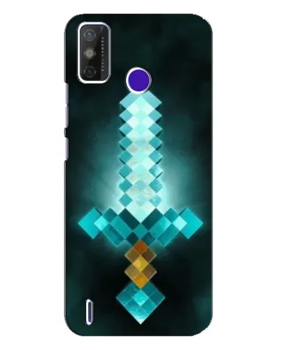 Чохол для TECNO Spark Power 2 (LC8) з картинкою «Алмазний меч неон» Чохол для TECNO Spark Power 2 (LC8) з картинкою «Алмазний меч неон»