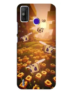 Чохол для TECNO Spark Power 2 (LC8) з картинкою «Поле соняшників»