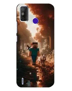Чохол для TECNO Spark Power 2 (LC8) з картинкою «Стів у лісі»