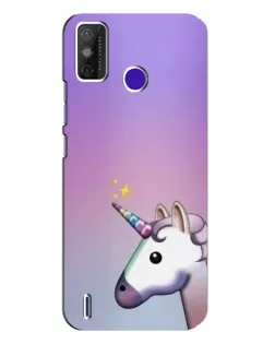 Чехол для TECNO Spark Power 2 (LC8) с картинкой «Единорог градиент»