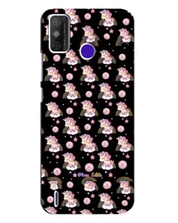 Чехол для TECNO Spark Power 2 (LC8) с картинкой «Magic Unicorn паттерн»
