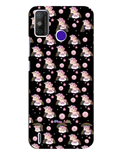 Чехол для TECNO Spark Power 2 (LC8) с картинкой «Magic Unicorn паттерн»