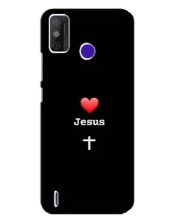 Чохол для TECNO Spark Power 2 (LC8) з картинкою «Серце - Jesus» Чохол для TECNO Spark Power 2 (LC8) з картинкою «Серце - Jesus»