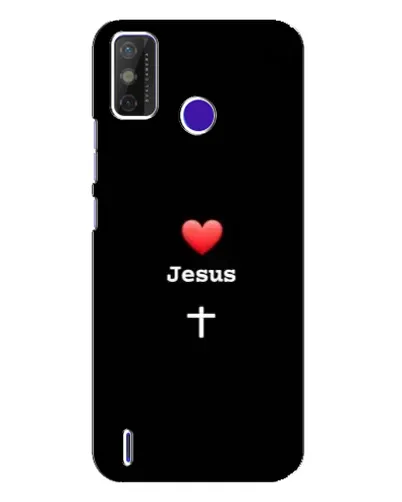 Чохол для TECNO Spark Power 2 (LC8) з картинкою «Серце - Jesus» Чохол для TECNO Spark Power 2 (LC8) з картинкою «Серце - Jesus»