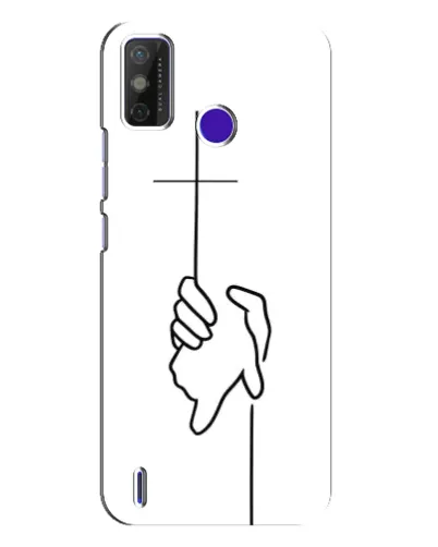 Чохол для TECNO Spark Power 2 (LC8) з картинкою «Рука тримає» Чохол для TECNO Spark Power 2 (LC8) з картинкою «Рука тримає»
