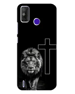 Чохол для TECNO Spark Power 2 (LC8) з картинкою «Лев та Хрест» Чохол для TECNO Spark Power 2 (LC8) з картинкою «Лев та Хрест»