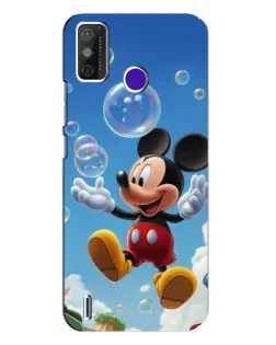 Чохол для TECNO Spark Power 2 (LC8) з картинкою «Mickey та мильні бульбашки»
