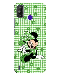 Чохол для TECNO Spark Power 2 (LC8) з картинкою «Mickey в клітинку»