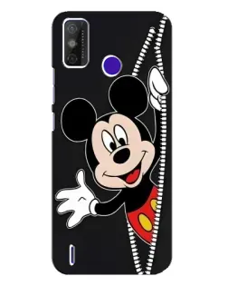 Чохол для TECNO Spark Power 2 (LC8) з картинкою «Міккі розсуває стіни»