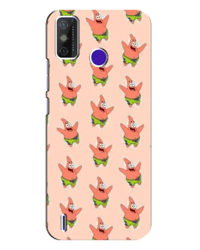 Чехол для TECNO Spark Power 2 (LC8) с картинкой «Патрик Стар паттерн» Чехол для TECNO Spark Power 2 (LC8) с картинкой «Патрик Стар паттерн»