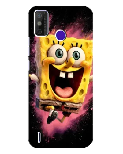 Чехол для TECNO Spark Power 2 (LC8) с картинкой «Взрывной Спанч Боб» Чехол для TECNO Spark Power 2 (LC8) с картинкой «Взрывной Спанч Боб»